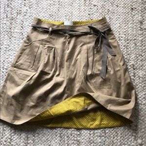 Odille Skirt with Cute Yellow Trim